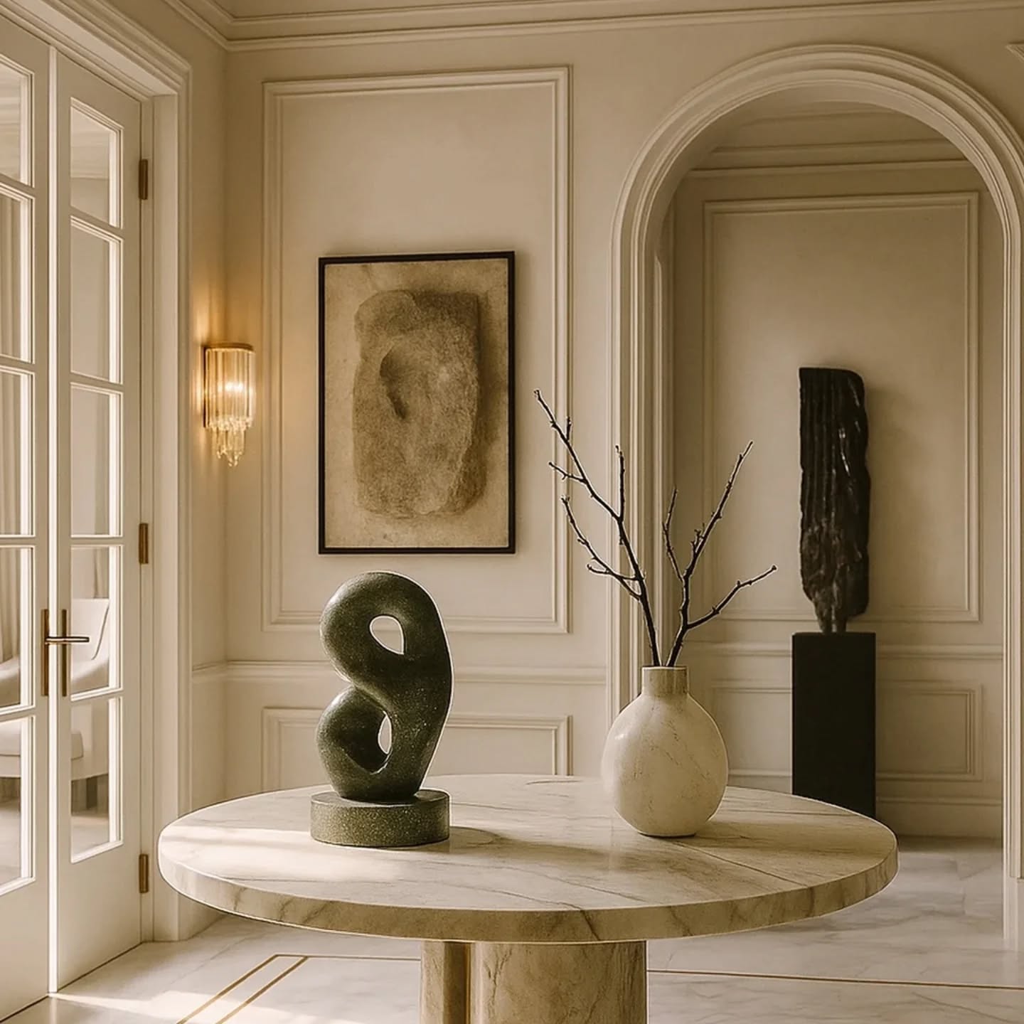 Il marmo è un gesto.
Solido, vivo, imperfetto.
Dove la forma incontra la memoria della terra e la luce ne definisce l'armonia.

– Collezione Atelier Eleonora Giacopetti

#MarmoDesign #BespokeFurniture #LuxuryInteriors #AtelierEleonoraGiacopetti #ItalianDesign